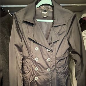 Rare Vintage Bebe Black Trenchcoat